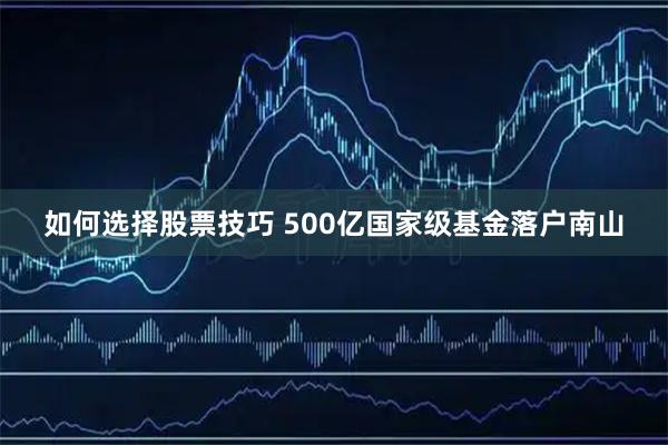 如何选择股票技巧 500亿国家级基金落户南山